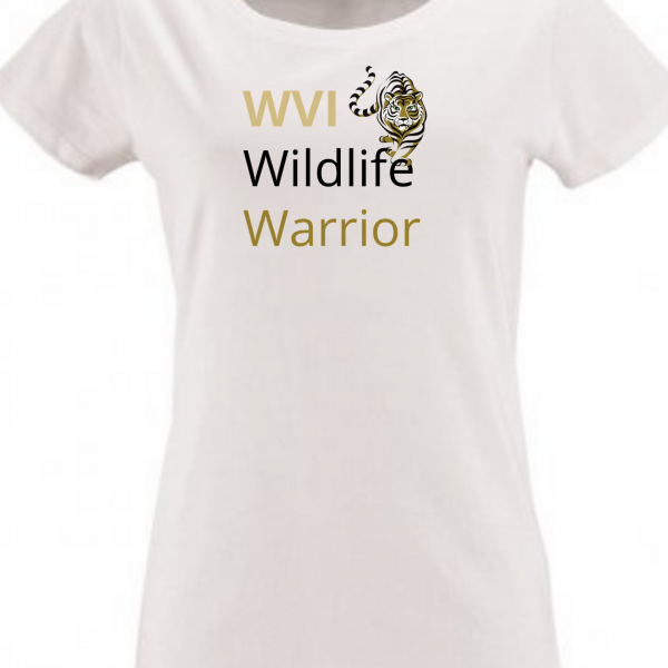 Wildlife Vets International – Ladies T – Tiger Design