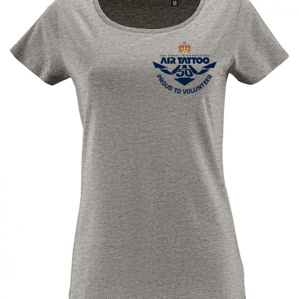 Protected: Ladies T-shirt – small print (blue) front/Trust logo print left sleeve